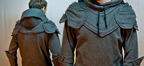 suit of armor sweatshirt