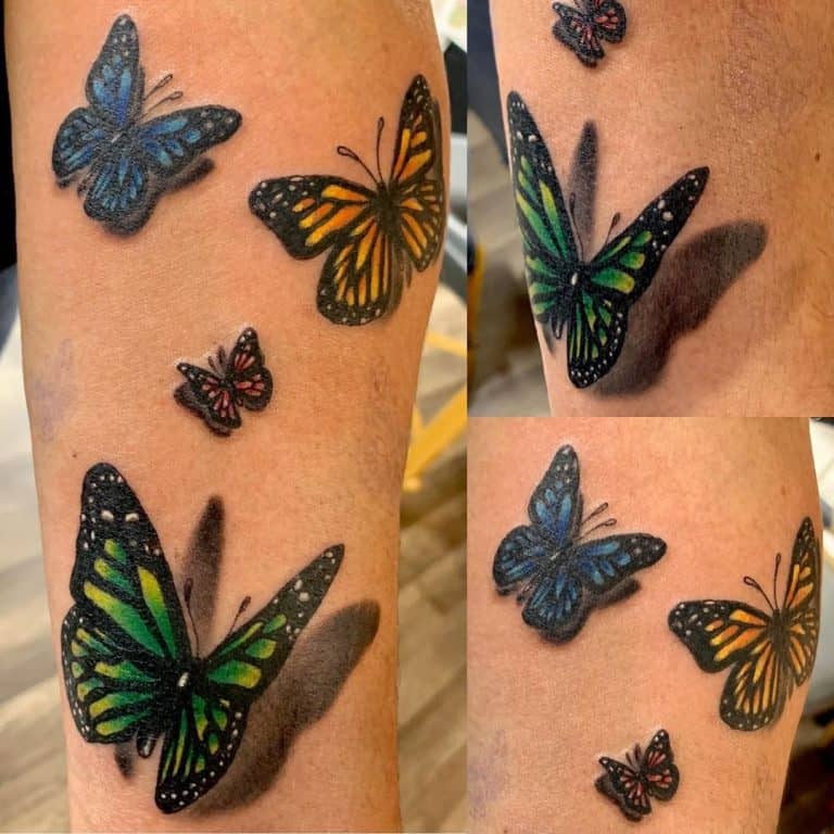 183 Sexiest Butterfly Tattoo Designs