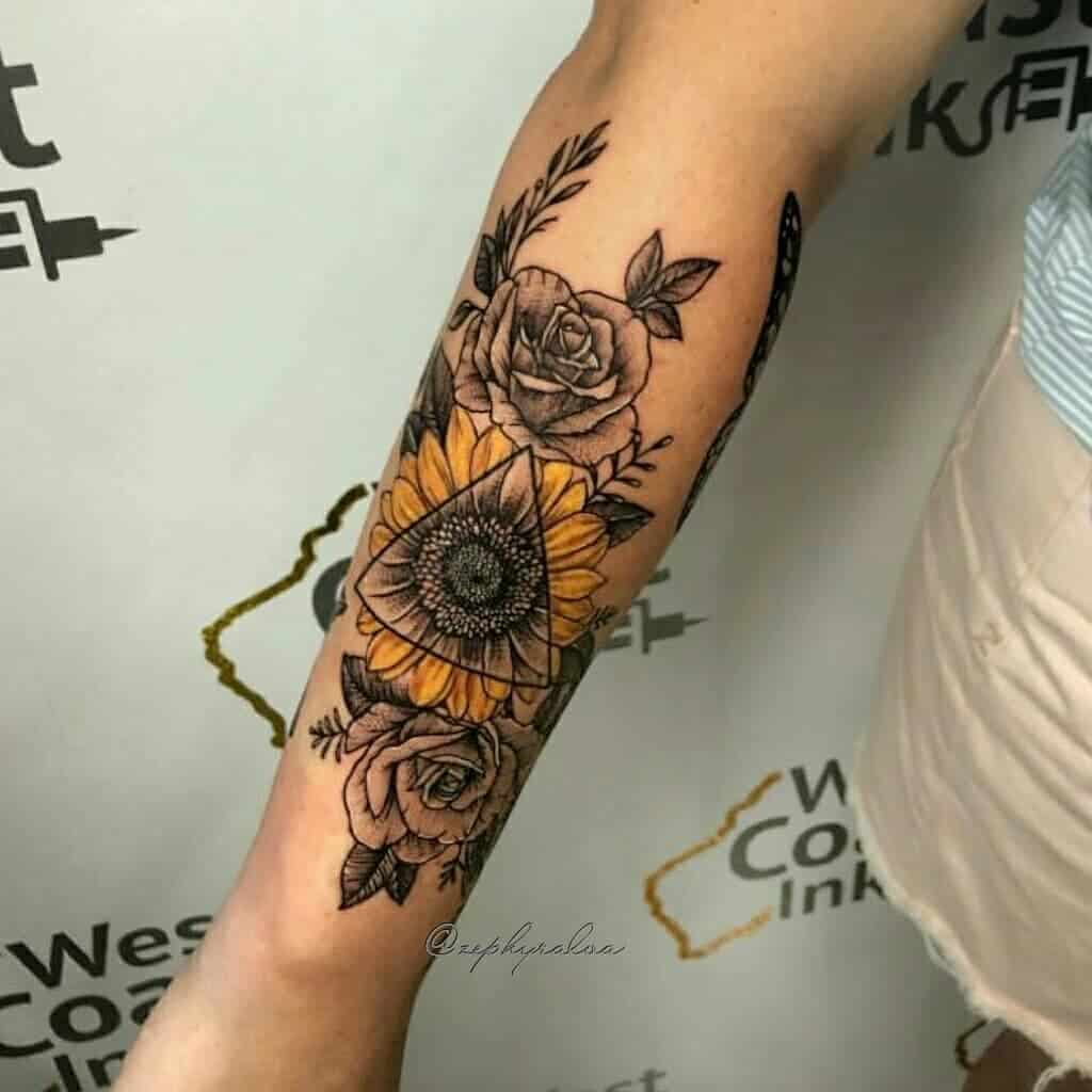 135 Sunflower Tattoo Ideas - [Best Rated Designs in 2020 ...