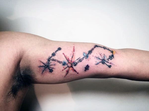 Scorpio and Cancer Constellation Tattoo Ideas - wide 4