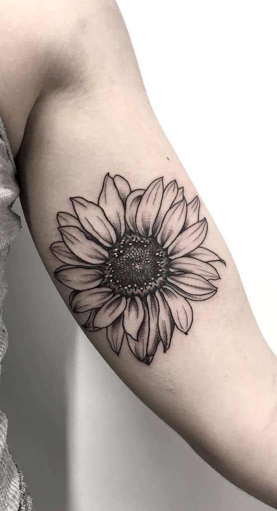 135 Sunflower Tattoo Ideas [Best Rated Designs in 2020] Next Luxury