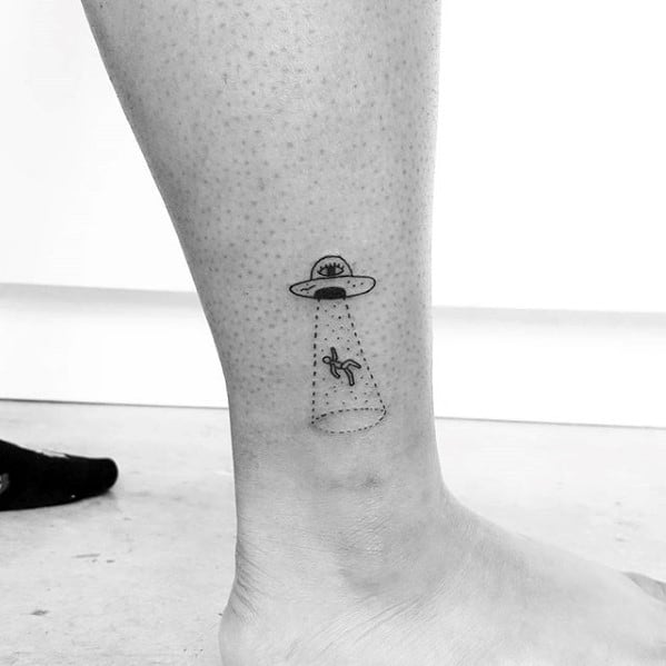 50 Simple Leg Tattoos For Men - Masculine Design Ideas