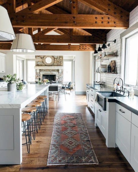 Top 75 Best Kitchen Ceiling Ideas Home Interior Designs
