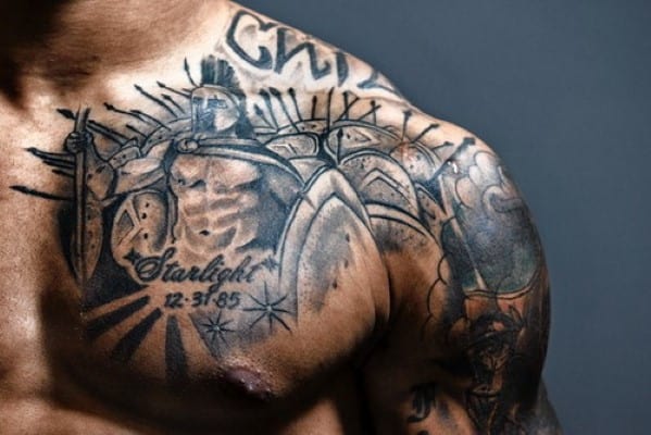 Shoulder Men Tattoo