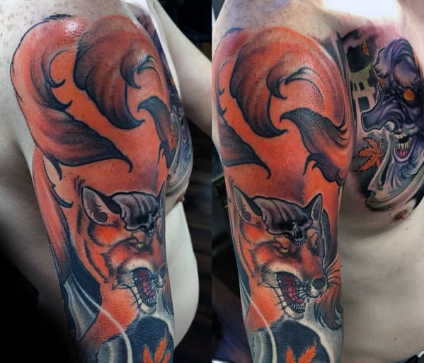 Kitsune tattoos