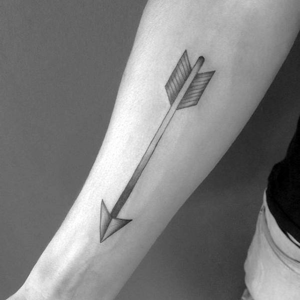 40 Simple Arrow Tattoo Designs For Men - Sharp Ink Ideas
