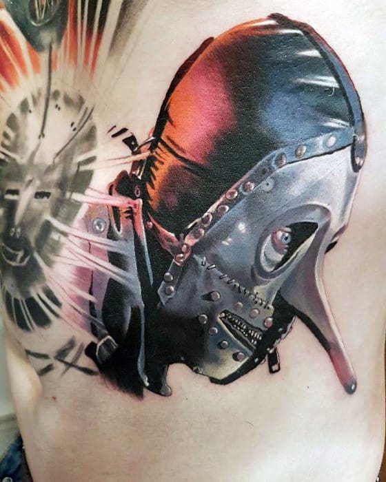 50 Slipknot Tattoos For Men - Heavy Metal Band Design Ideas