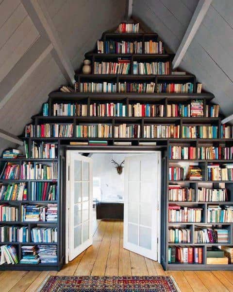 90 Home Library Ideas For Men Private Reading Room Designs