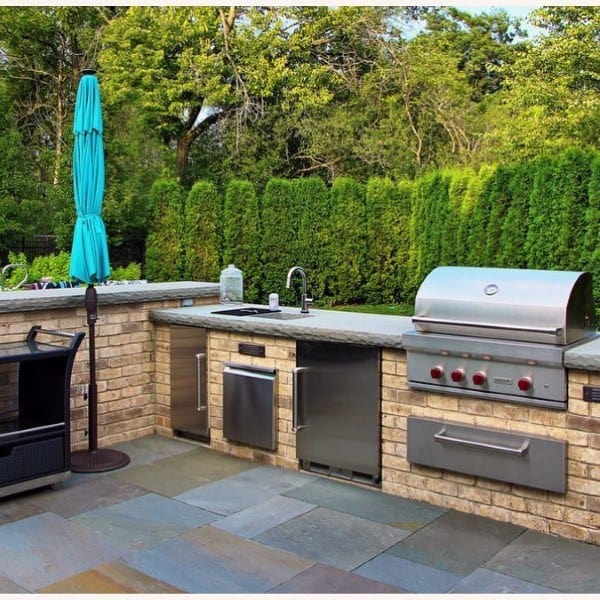 top 60 best outdoor kitchen ideas - chef inspired backyard designs