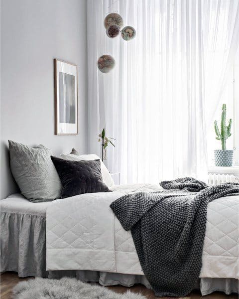 Top 60 Best Grey Bedroom Ideas Neutral Interior Designs