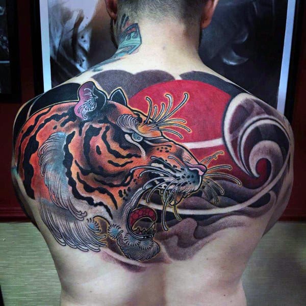 70 Japanese Tiger Tattoo Designs For Men - Masculine Ideas