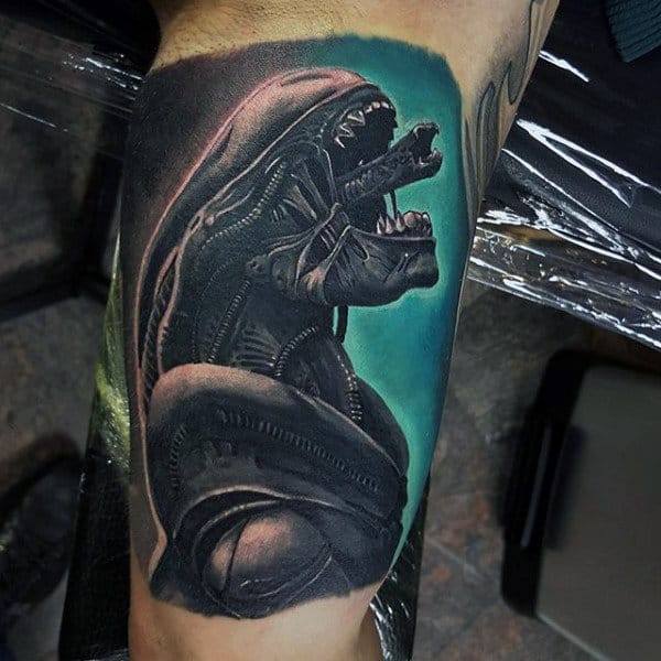 70 Alien Tattoo Designs For Men - Extraterrestrial Ink Ideas