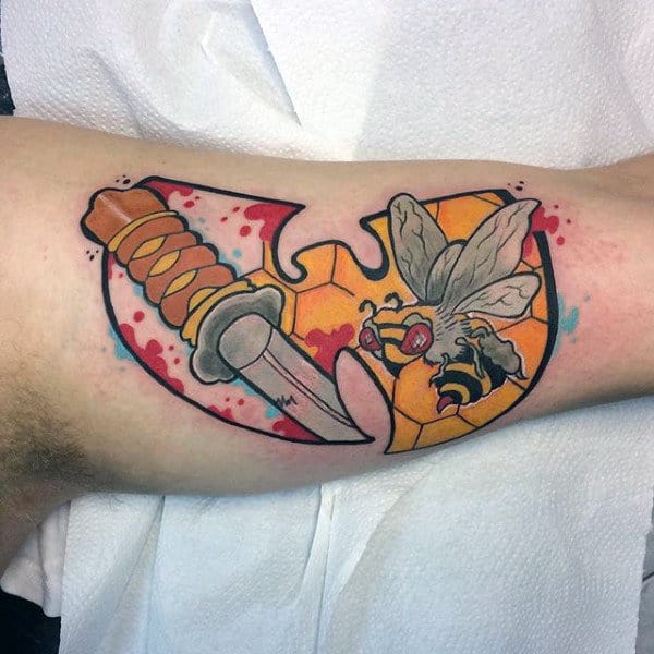 50 Wu Tang Tattoo Designs For Men - Iconic Ink Ideas