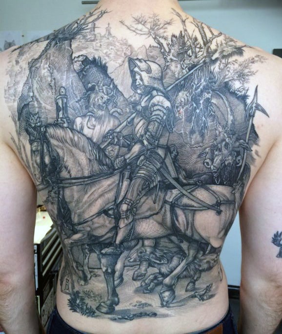 Top 80 Best Knight Tattoo Designs For Men - Brave Ideas