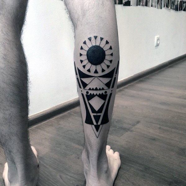 40 Simple Geometric Tattoos For Men - Design Ideas With Shapes
