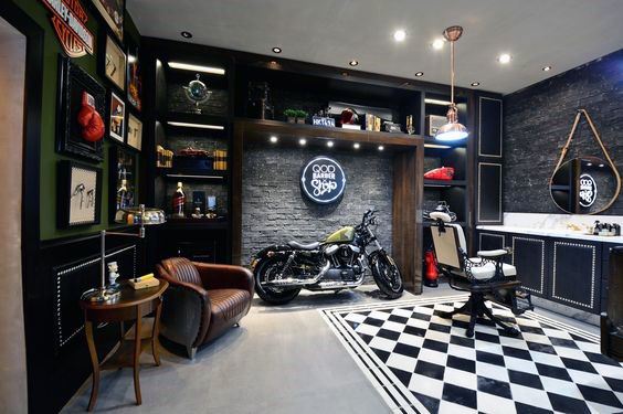 Top 80 Best Barber Shop Design Ideas - Manly Interior Decor