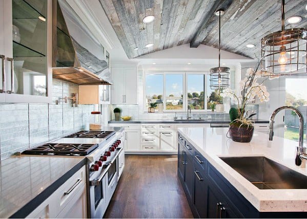 Barn Wood Ceiling Ideas For Kitchens Next Luxury