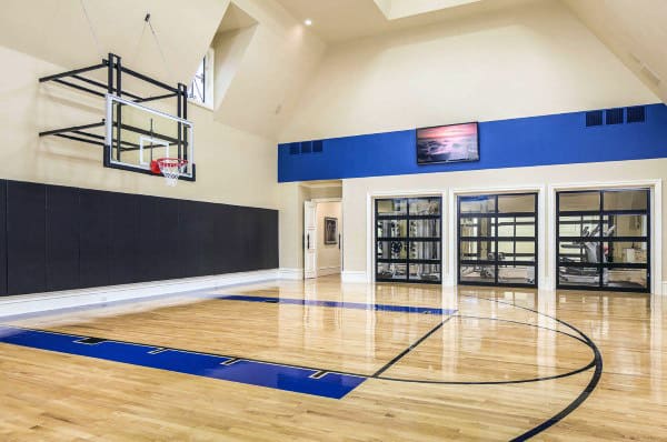 Basketball Court Home Gym Designs