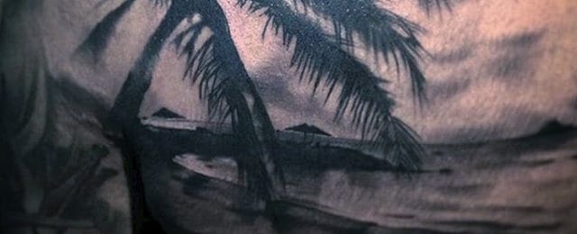 Beach Scene Tattoos for Men: 10 Designs and Ideas - wide 6