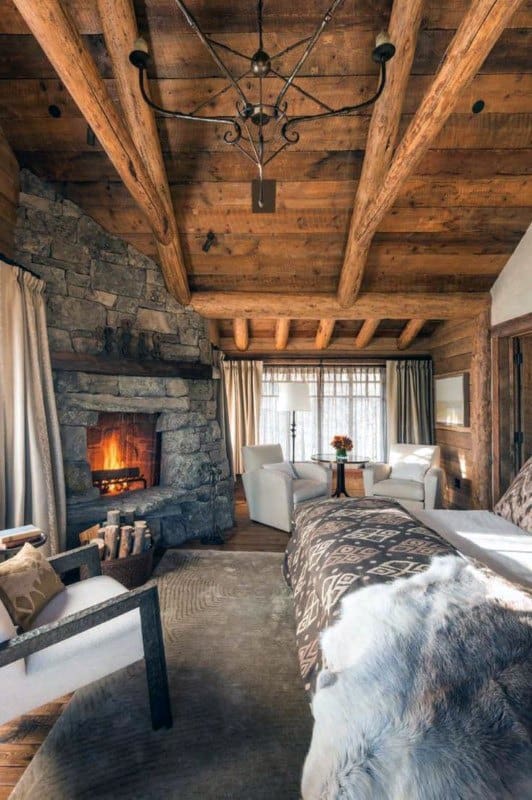 Top 60 Best Log Cabin Interior Design Ideas Mountain