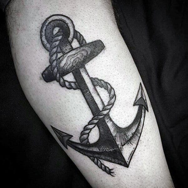 50 Anchor Tattoos For Men A Sea Of Masculine Ideas