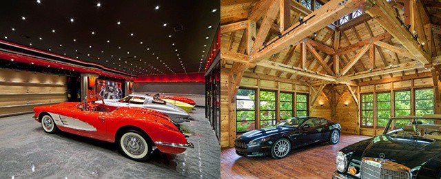 Top 40 Best Garage Ceiling Ideas Automotive Space Interior