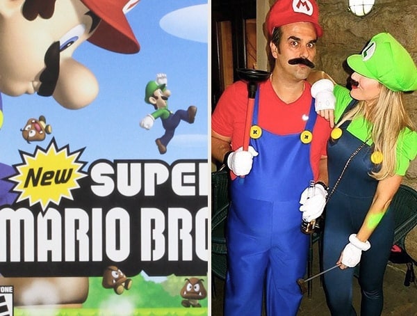 Best Halloween Costumes For Men Super Mario Brothers Mario Luigi
