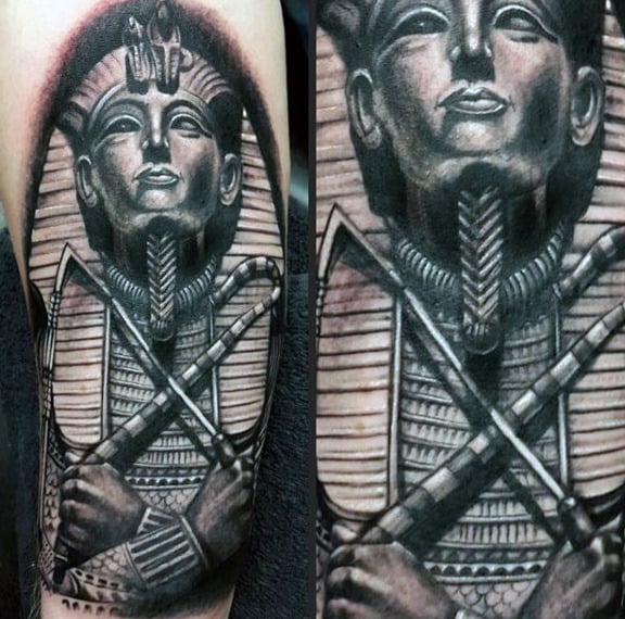 60 King Tut Tattoo Designs For Men Egyptian Ink Ideas