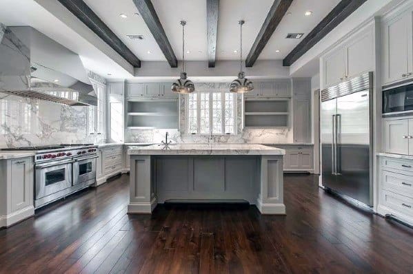 Black Wood Beams Kitchen Ceiling Ideas Next Luxury