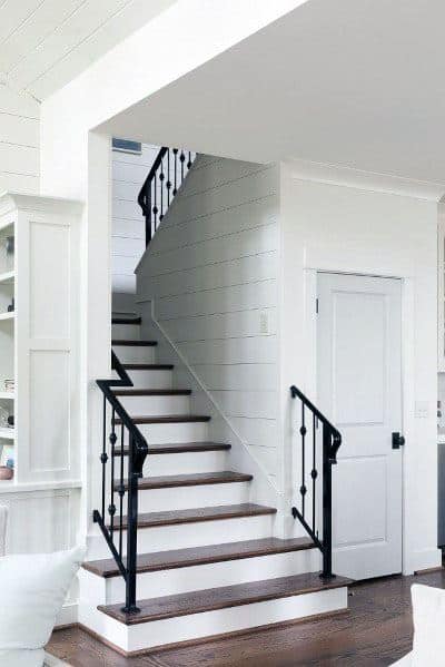 Top 70 Best Stair Railing Ideas Indoor Staircase Designs