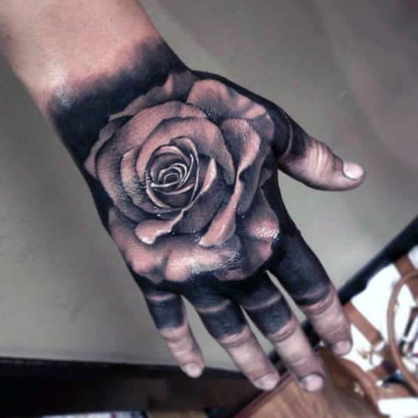50 3D Hand Tattoo Designs For Men - Masculine Ink Ideas