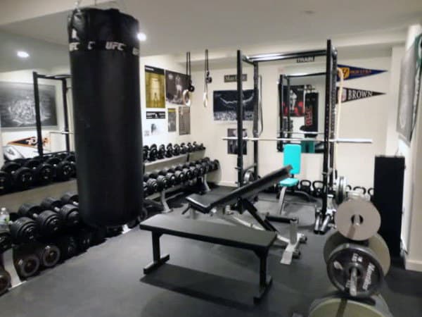 40 Personal Home Gym Design Ideas For Men - Workout Rooms