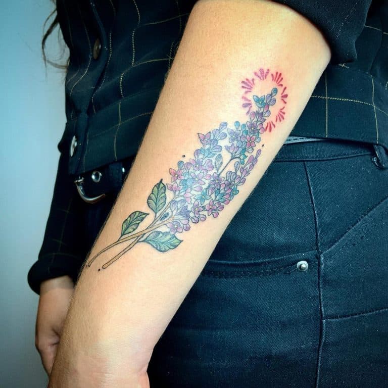 Top Best Lilac Tattoo Ideas Inspiration Guide