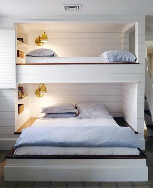Top 70 Best Bunk Bed Ideas Space Saving Bedroom Designs