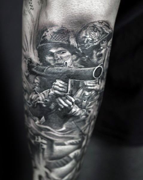 40 Call Of Duty Tattoo Ideas For Men - Video Game Designs