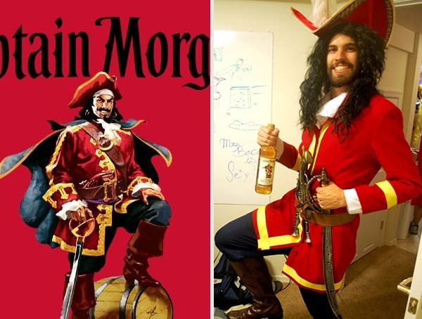 Captain Morgan Best Halloween Costumes For Men With Beards