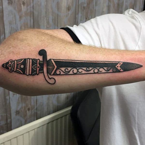Dagger Tattoo Designs For Men Bladed Ink Ideas 48208 Hot Sex Picture