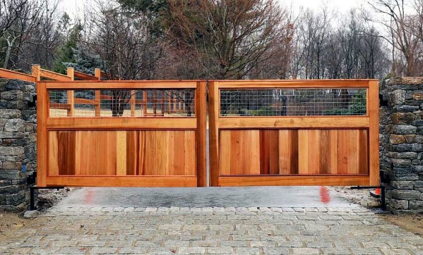 Top 60 Best Driveway Gate Ideas - Wooden And Metal Entrances