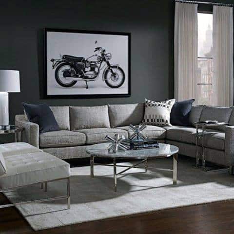 60 Bachelor Pad Furniture Design Ideas For Men - Masculine Interiors