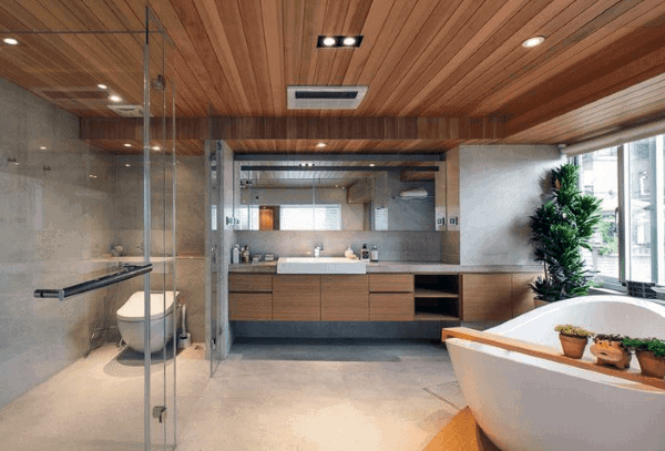 Top 50 Best Bathroom Ceiling Ideas Finishing Designs