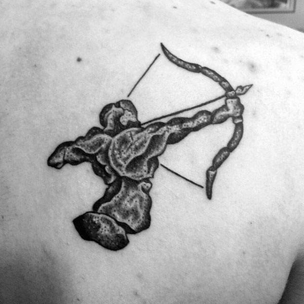 sagittarius tattoo tattoos archer sign mens power shaded cool traditional neo straight kind own stunning awesome astrological unlock charge ahead