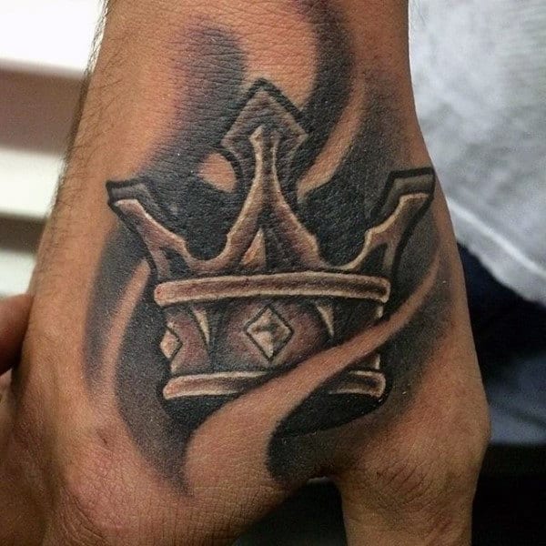 100 Crown Tattoos For Men - Kingly Design Ideas
