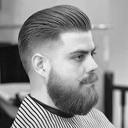 Slicked Back Hair For Men 75 Classic Legacy Cuts