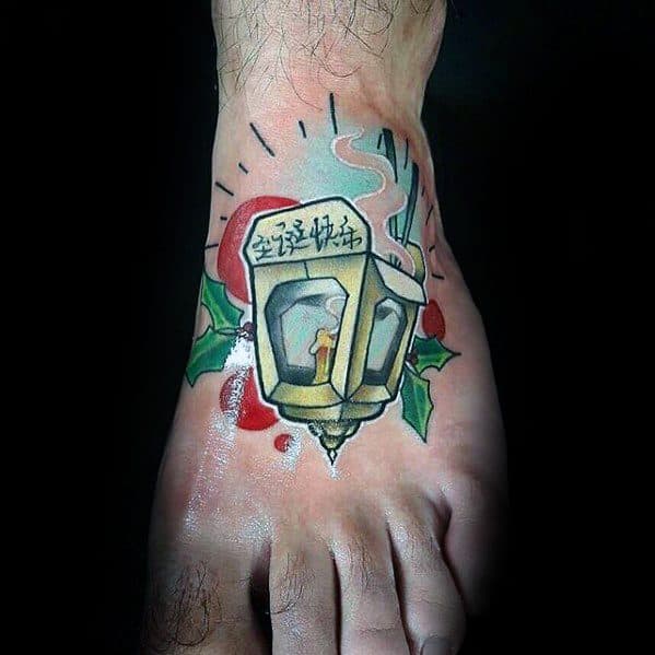 60 Lantern Tattoo Designs For Men - Flaming Ink Ideas