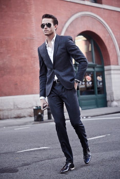 40 Navy Blue Suit Black Shoes Styles For Men - Fashionable ...