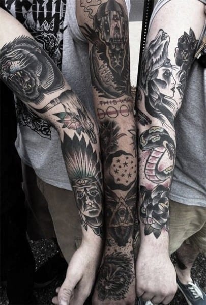 Sleeve Tattoo Serem