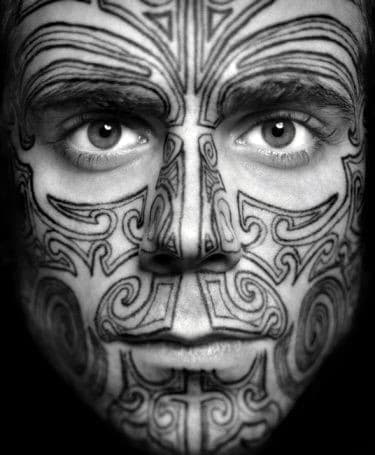 Top 90 Most Amazing Men's Face Tattoos [2020 Inspiration Guide]