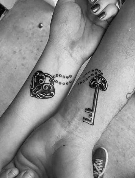 Top 100 Best Matching Couple Tattoos  Connected Design Ideas