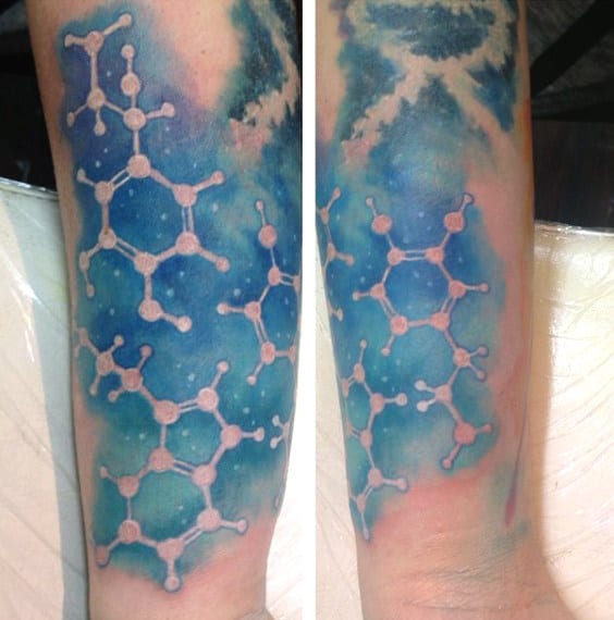 Top 100 Best Science Tattoos For Men - Manly Design Ideas