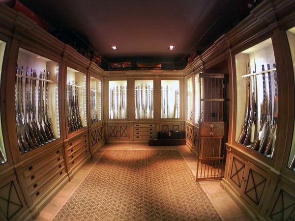 Custom Cabinets Gun Room Ideas